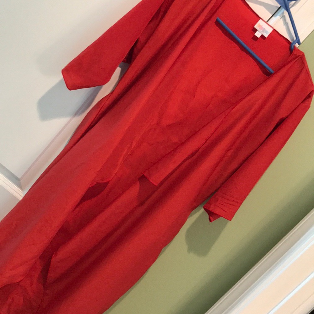 EUC Red Lularoe Shirley